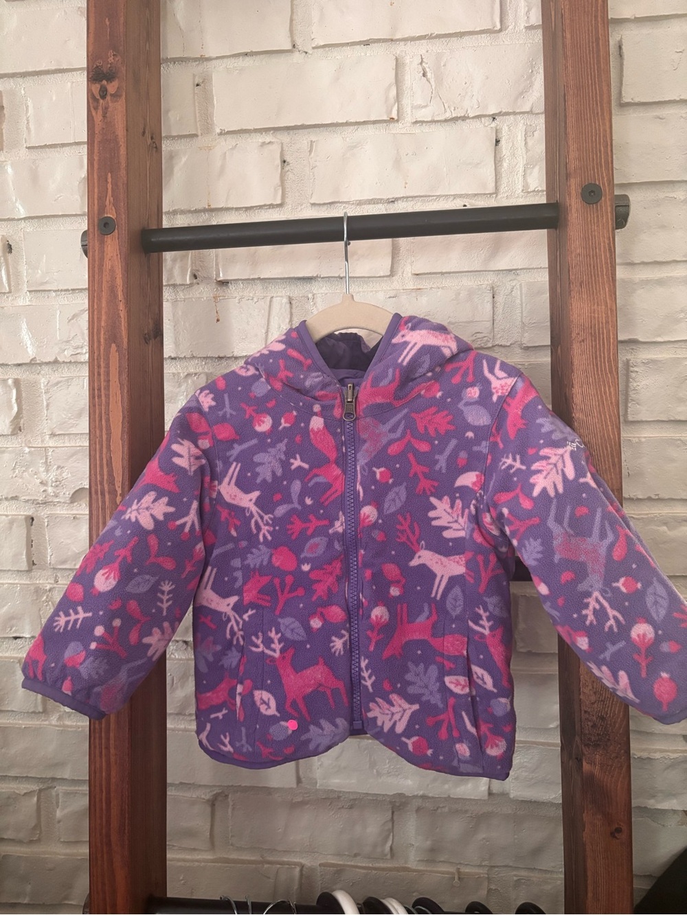 ✨3/$25✨ Columbia Reversible Purple Fleece Jacket
